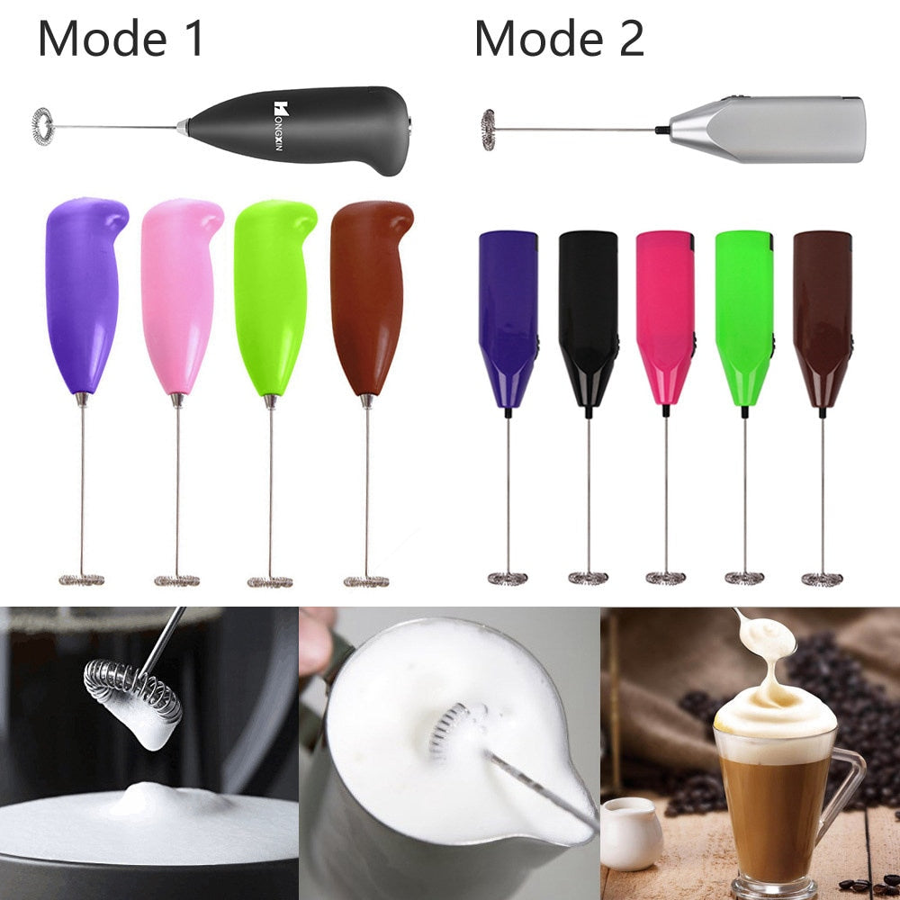 Dropship Electric Milk Frother Handheld Egg Beater Coffee Frother